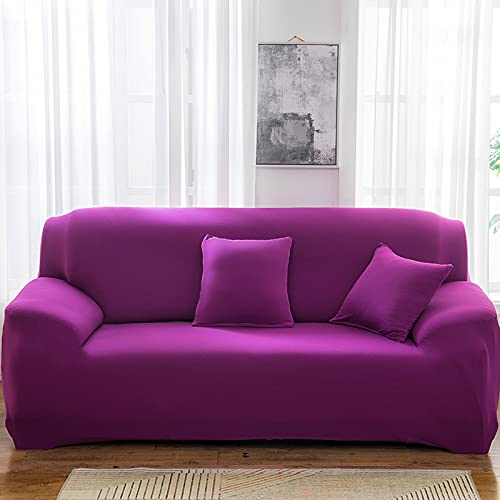 Housse de protection extensible et anti-poussière de canapé 3 places