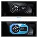 JeCar Light Blue Interior Headlight Switch Accent Cover Trim for Jeep Wrangler JL JLU 2018-2024 for Jeep Gladiator JT 2020-2024