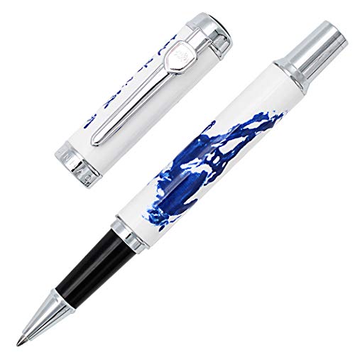 Gullor Roller Ball Pen Luxury Jinhao 950 Blue And White Porcelain With Chinese Calligraphy And Horse #TOP10