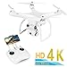 Produktbild UPair One Plus-Drohne mit 4K UHD-Kamera, RC-Quadcopter-FPV-WLAN-Übertragung, App-Steuerung, GPS-Rückkehr nach Hause, Follow-Me-Modus, ideal für Anfänger Modus,Höhenhaltung,Home Return