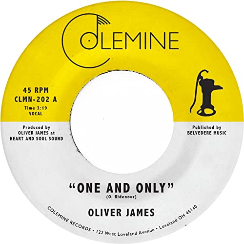 Album art for One And Only (Opaque Yellow) by Oliver James