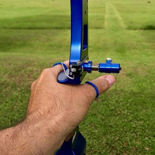 Archery Finger Sling Adjustable for Barebow Recurve Longbow Traditional Archery Finger Sling (Desert Camo)