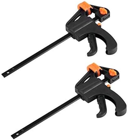 Amazon Co Jp Yosoo ラチェットバークランプ F型クランプ F クランプ クイックバークランプ Fクランプ 2個組 木工用クランプ 強力 固定工具 木工 クランプ 木材 工作 木工溶接 作業用 Diy Diy 工具 ガーデン