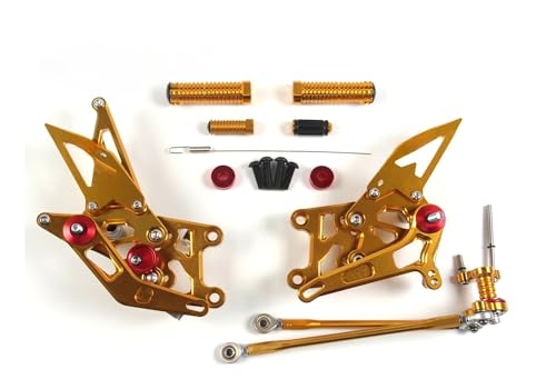 Repose-Pieds Arrière CBR600RR en Aluminium Usiné pour Pilote Exigeant