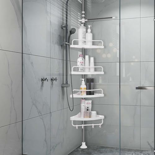 Vpcok Direct Estantería de ducha telescópica, Estantería de baño de telescópica, Servicios de d