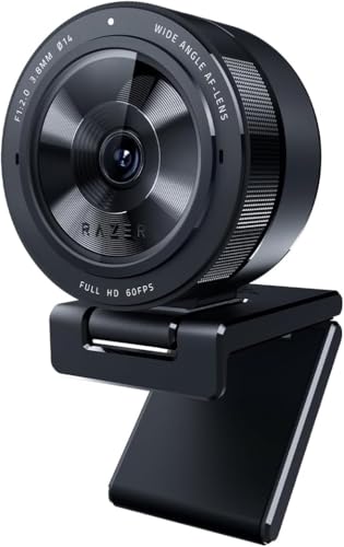 Kiyo V2 - Webcam 4K 30 FPS con inquadratura automatica basata sull'intelligenza artificiale - Gamma dinamica elevata - Obiettivo ultra-grandangolare - Compatibile con OBS e Xspli | Nero - Webcam - Immagine 3