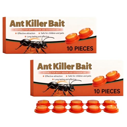 Anti-Fourmis Seducción,Casa Acercamiento y Evitación, Trampa para Hormigas en Interior y Exterior, Listo Para Usar, No Tóxico Inodoro Seguro para Niños y Mascotas, Ideal para Cocina, Hogar e