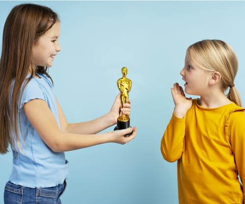 giftexpress 12-pack 634 gold award trophy award statues statues trophies for award ceremony appreciation gift pack of 12