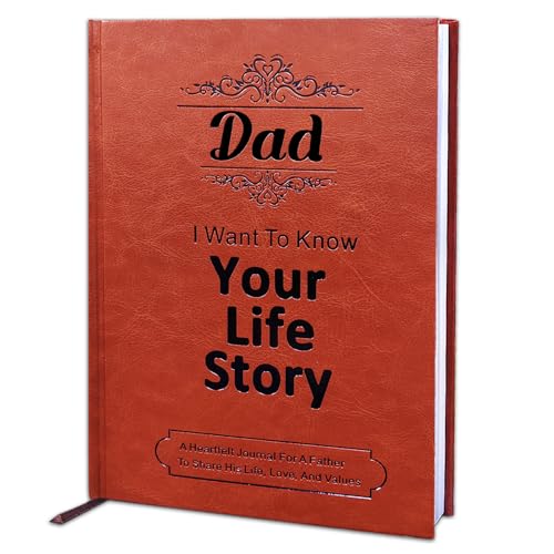 Opiniones de dia del padre mr wonderful para comprar hoy. 45 JUNQIU Dad I Want To Hear Your Story, A Father'S Guided Journal Book – Regalos para cumpleaños, Día del Padre Regalos de Papá de la Hija Hijo, Regalos de Papá para Navidad,...