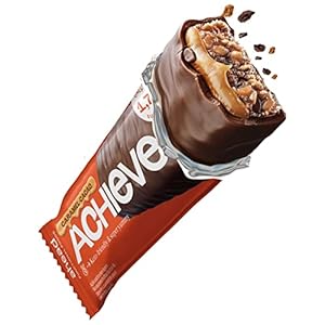 ahead ACHIEVE – Ketorepen – 18 x 35 g – Chocolade kokosnoot met stukjes cacao – Low Carb zoetwaren zonder toegevoegde suikers