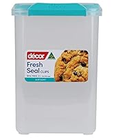 Decor Fresh Seal Clips Tall Square 3L 240010-004 Teal