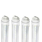 R17D 4FT LED Tube Light,20W F48T12/CW/HO Straight T12 Fluorescent for Vending Cooler Freezer...