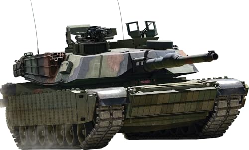 Maquette Char M1A1 Abrams Ukraine RFM 5120 kit haut de gamme chenilles mobiles