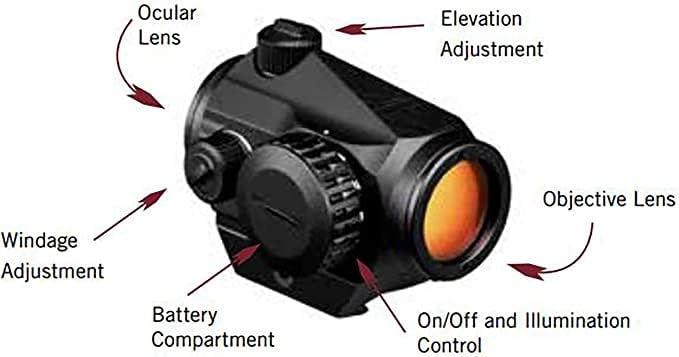 Amazon.com : Vortex Optics Crossfire Red Dot Sight Gen II