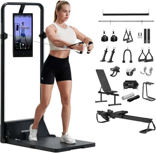 Speediance z[W Gym Monster 2 All-in-One I[C X}[gz[W CeWFgtBbglXg[i[ ؗ̓g[jO}V @\X~X}V t{fBg[jO}V Ń[NAEg (