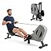 Magnetic Rowing Machine for Home Use – 8 Level Manual Resistance Indoor Rower with LCD Monitor, Foldable Space Saving Design, Ergonomic Seat & Belt Drive System – Full Body Cardio Fitness Equipment