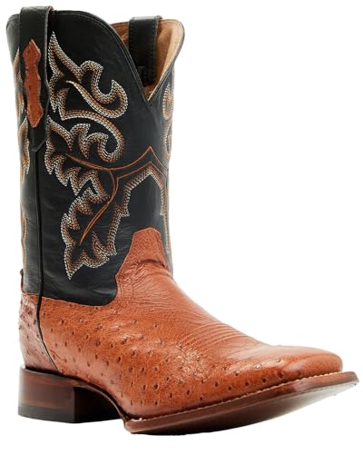 Cody James Men's Exotic Ostrich Western Boot Broad Square Toe - Becjsp24l99