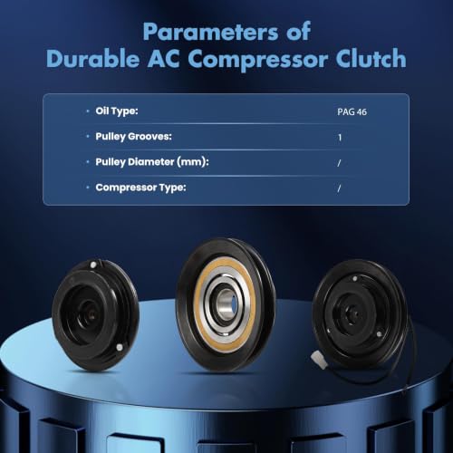 Image of ECCPP A /C Compressor Clutch 1988-1995 for Toyota 4Runner 3.0L