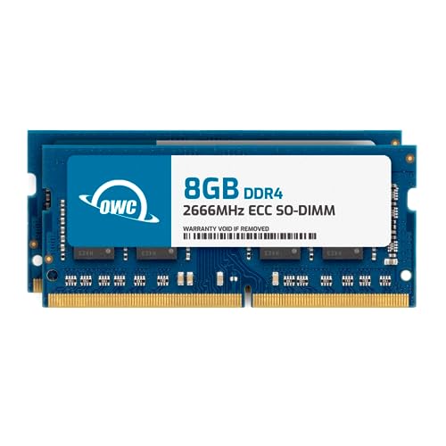 Amazon.co.jp: OWC 16GB (2x8GB) DDR4 2666MHz PC4-21300 CL19 1RX8