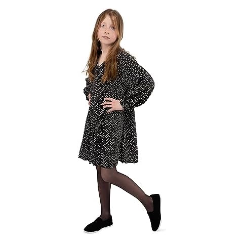 NOQ Girl's 20 Denier Semi-sheer Tights Cover