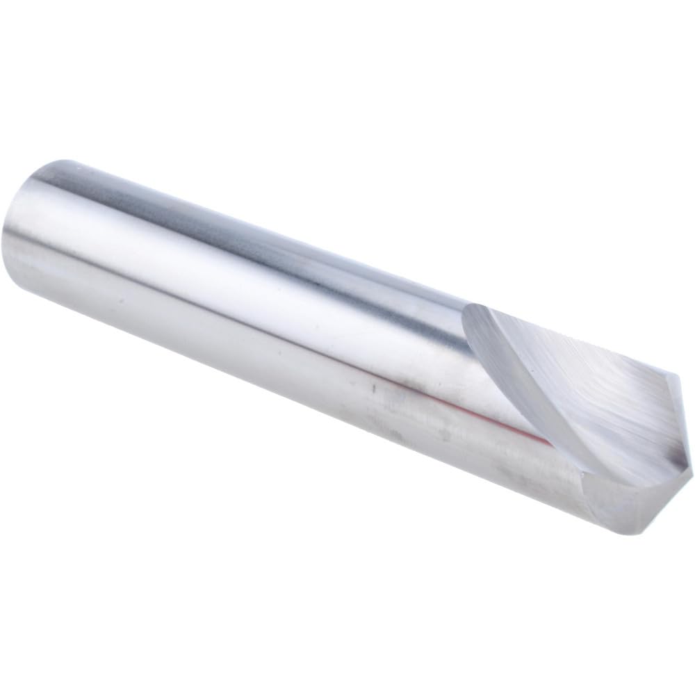 Hertel Spotting Drill, 1, High-Speed Steel, 1" Shank Diameter, 1" Cutting Diameter, Bright/Uncoated Finish, Right Hand Cut, 120 Degree, 1-3/4" Flute Length, 5-3/8" OAL