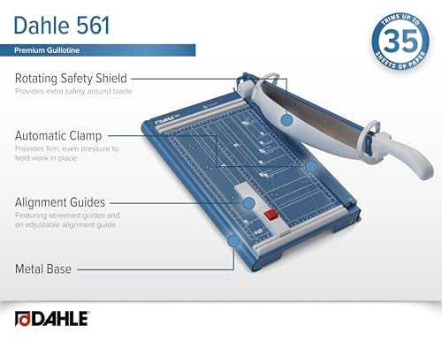 Cisaille Dahle 561 pour format DIN A4 avec table de coupe de 360mm - 5