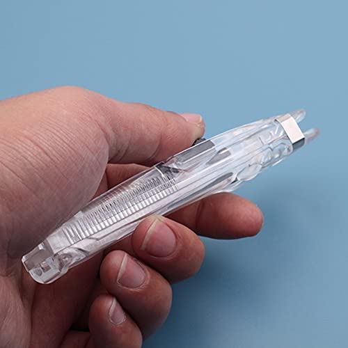 Mollensiuer LYJ1115(1) 1 Piece Portable Transparent Plastic Handheld Paper Clam Dispenser Paper Clipper thumb #3