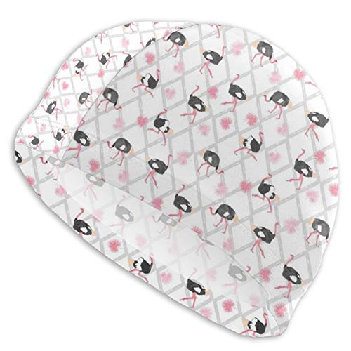 Cuffia da nuoto elastica, adorabile coppia che si tiene per mano in mare, ispirata a San Valentino, per uomini, donne, giovani