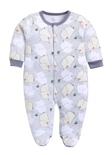 Image of BABYGO Baby Half Sleeve Rompers 100% Cotton for New Born Baby|Daily Suits for Baby Boys & Girls| 0-3M| 3-6M|6-9M|Onesies| Infant Clothes | Pack of 1