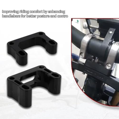 Adaptador elevador de manillar ajustable de 15-25 mm para Sur Ron L1E 4