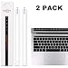 2-Pack Touch Bar Protector Skin Film Compatible New MacBook Pro 13" 15" 2018 2017 2016 Released Model A1989 A1990 A1706 A1707 -Clear Matte