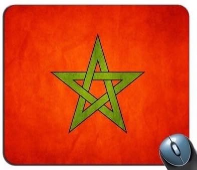 Marocco Flag Mouse Pad