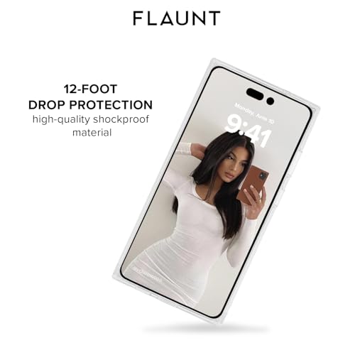Flaunt Official Square iPhone 16 Pro Case - Mother of Pearl - image 4