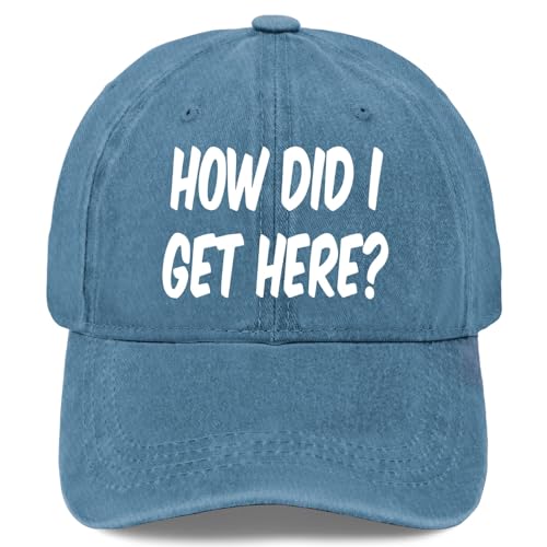 How did I get here Hats for Men Golf Hat