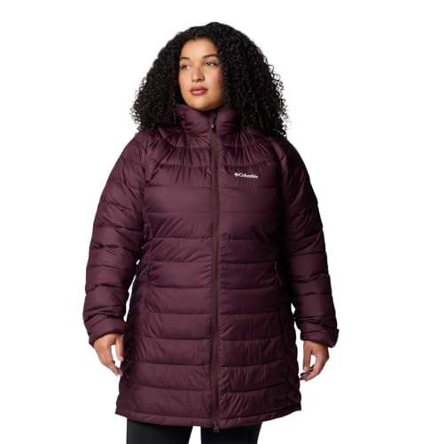 Columbia Damen Powder Lite 2 Mid Jacke Pufferjacke, Moonvista, M – Ansicht 6