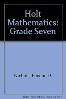 Hardcover Holt Mathematics: Grade Seven Book