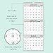 2026 Wall Calendar - 3 Month Wall Calendar 2026 from January 2026 to December 2026, 3 Month Calendars 2026 Vertical with Thick Paper, 2026 Calendar, 11.3