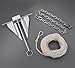 OEM Yamaha Marine Boat 10 lb Anchor Kit w/Chain and rope SBT-ANCHR-KT-08
