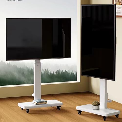 Soporte móvil para TV de piso con ruedas para pantallas LCD LED 26-70 pulg miniatura 6