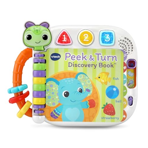 Image of VTech Baby Peek and Turn Discovery Book