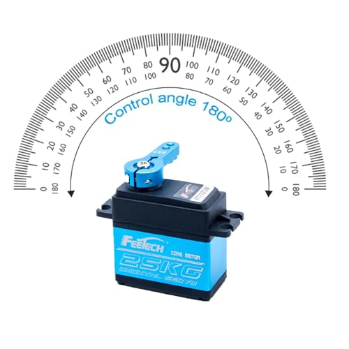 Servo 25kg pour voiture RC sur circuit tout-terrain et avion télécommandé