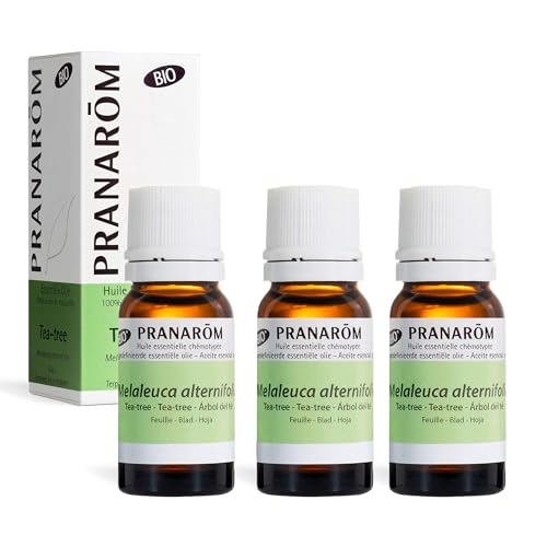 PRANAROM - Árbol del Té Bio - Pack de 3 - Aceite Esencial Quimiotipado - Defensas Naturales