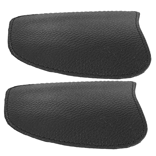 SEWACC 1 Pair Anti-scalding Welding Worker Foot Cover Safety Shoes Protector Cattlehide Toe Covers