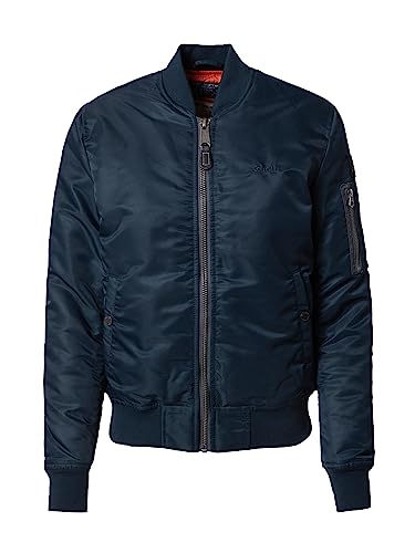 Blouson aviateur Airforcewrs Schott Femme veste mi-saison noire