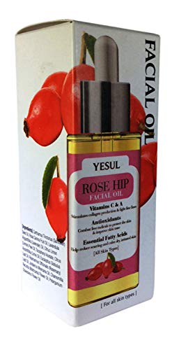 Korean Beauty Yesul Rose Hip Face Oil with Vitamin C and A, Anti Oxidants and Essential Fatty Acids 1 Fl Oz