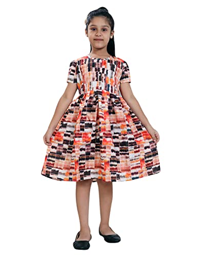 Robe enfant multicolore en coton I ENTERPRISE pour fille 6-7 ans