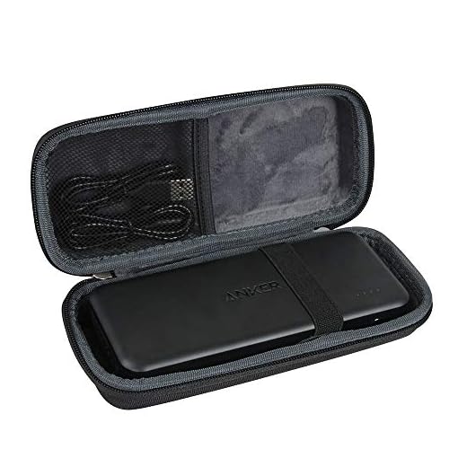 Hard EVA Travel Case for Anker PowerCore II 20000 Portable Charger 20000mah Power Bank by Hermitshell