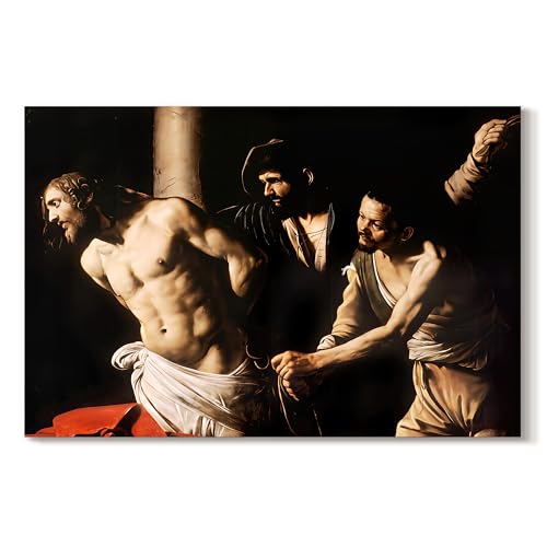 Caravaggio | The Flagellation of Christ | Abstract Wall Art | LT626