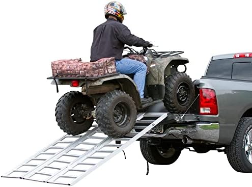 Rage Powersports Full Width Folding Aluminum ATV Loading Ramp 77" x 54"
