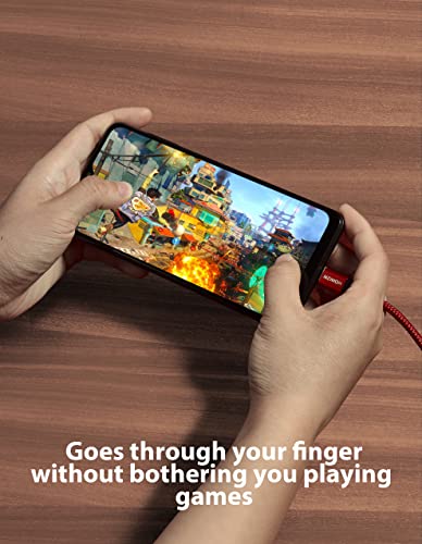 Hoinzn Usb C Cable[2-Pack,6Ft], 3A Type C Fast Charging Cord Durable Braided Compatible With Samsung Galaxy A20 A50 A51 A71, S20 S10 S9 S8 Plus Android Cell Phone Charger Cable Red #TOP3